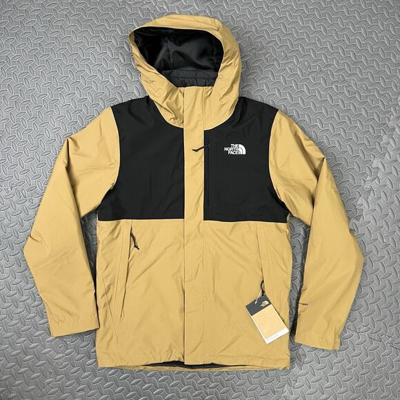 The North Face Carto Triclimate Jacket Size Small Mens Utility Brown Black $300 - Picture 6 of 16
